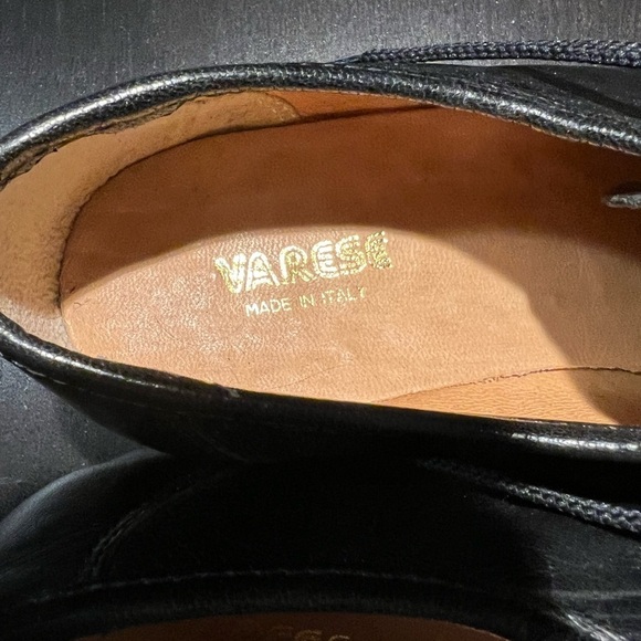 Varese Black Leather Lace-Up Shoes – Made in Italy – Women’s - Picture 2 of 6